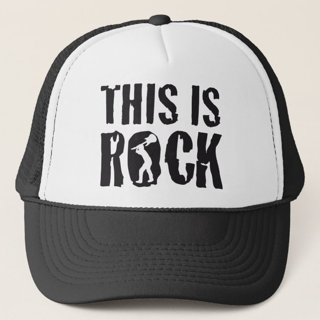 Gorra De Camionero this is rock (Anverso)