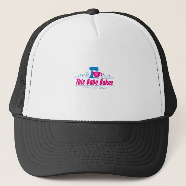 Gorra De Camionero ThisBabeBakes_CustomLogoDesign_Opt4.png (Anverso)