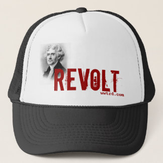 Gorra De Camionero thomas_jefferson, rebelión, wwtrd.com