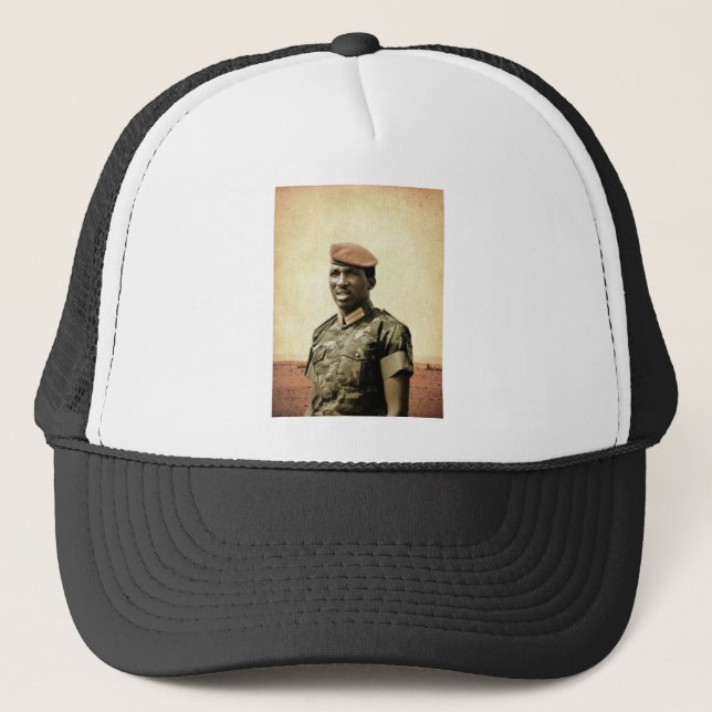 Gorra De Camionero Thomas Sankara - Burkina Faso - presidente (Anverso)