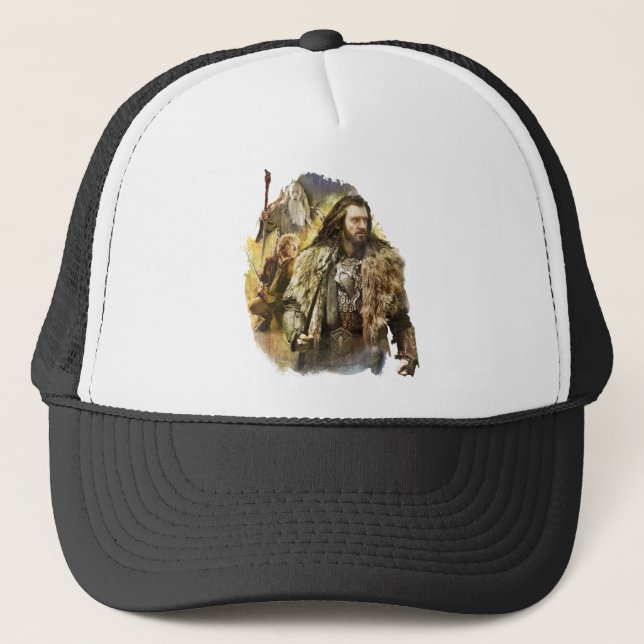 Gorra De Camionero THORIN OAKENSHIELD™, BILBO BAGGINS™, Gandalf (Anverso)