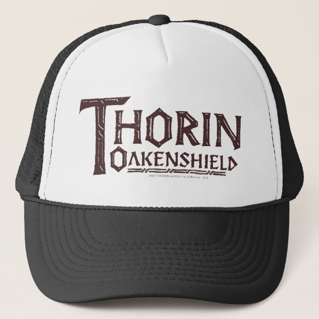 Gorra De Camionero THORIN OAKENSHIELD™ Logo Brown (Anverso)
