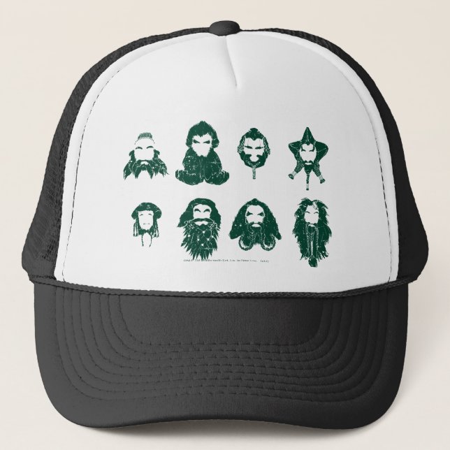 Gorra De Camionero THORIN OAKENSHIELD™ y Company Hair (Anverso)