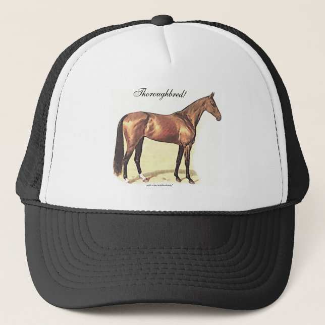 Gorra De Camionero Thoroughbred (Anverso)