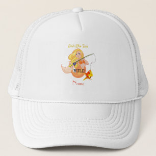 Gorra De Camionero Thunder_Cove, Chica de la sirena pesquera divertid