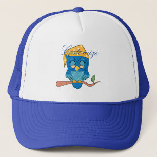 Gorra De Camionero Thunder_Cove Classic de búho esbelto