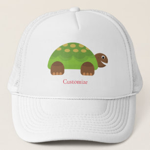 Gorra De Camionero Thunder_Cove feliz tortuga sonriente