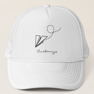Gorra De Camionero Thunder_Cove volador de plano de papel