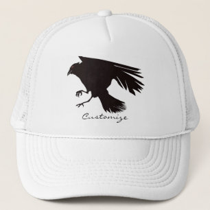 Gorra De Camionero Thunder_Cove volador de raven negro