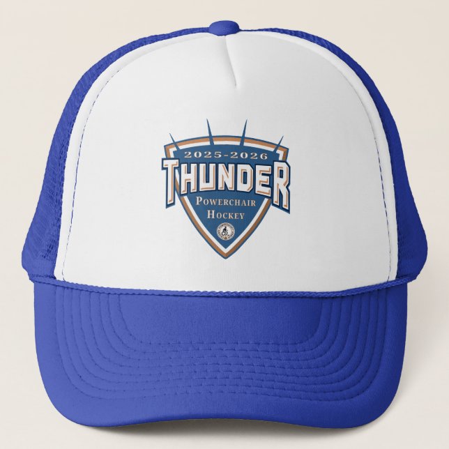 Gorra De Camionero Thunder hat (Anverso)