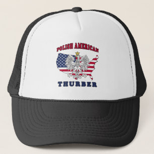 Gorra De Camionero Thurber Texas Polaco Americano