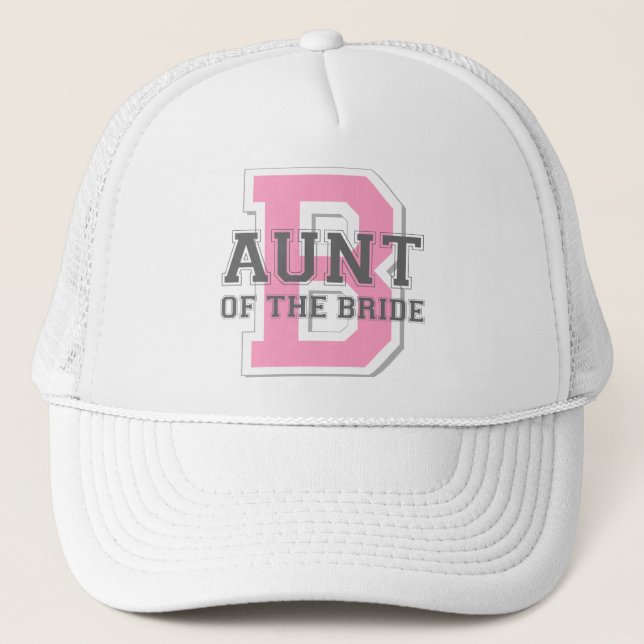 Gorra De Camionero Tía de la alegría de la novia (Anverso)