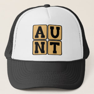 Gorra De Camionero TÍA Tía Tía Palabra Divertida Reunión Familiar