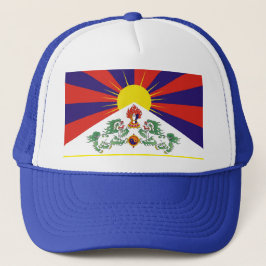 Gorra De Camionero Tibet, Leones de nieve, bandera tibetana - Los Him