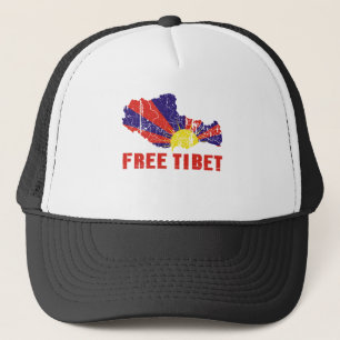 GORRA DE CAMIONERO TÍBET LIBRE/LIBERTAD TIBETANA