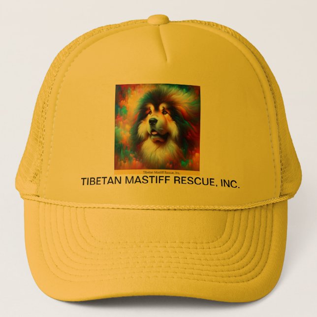 GORRA DE CAMIONERO TIBETAN MASTIFF TRUCKER HAT (Anverso)