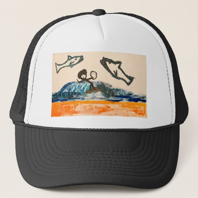 Gorra De Camionero tiburón (Anverso)