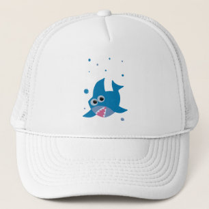 Gorra De Camionero Tiburón azul