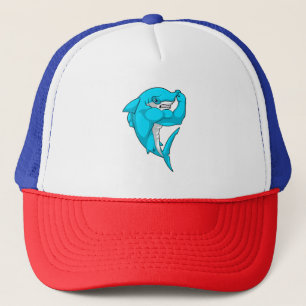Gorra De Camionero Tiburón martillo como culturista en Bodybuilding