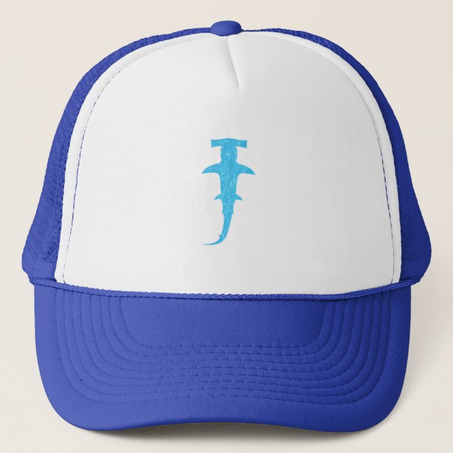 Gorra De Camionero Tiburón martillo oceánico (Anverso)