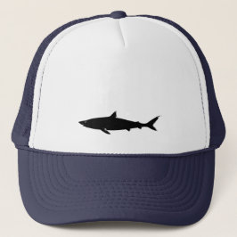 Gorra De Camionero tiburón negro