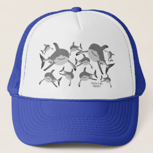Gorra De Camionero Tiburón - Ocean Life Squad®