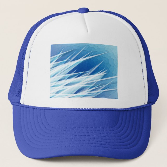 Gorra De Camionero Tiburones de cristal de hielo (Anverso)