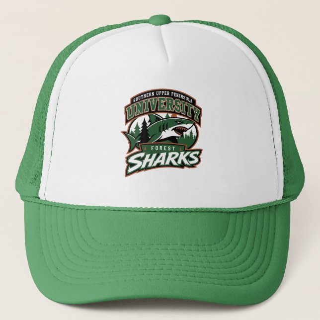 Gorra De Camionero Tiburones del Bosque de SUPU (Anverso)