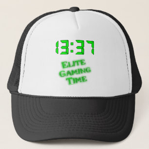 Gorra De Camionero Tiempo de juego de 1337