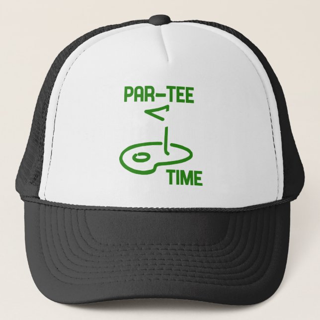 Gorra De Camionero Tiempo de Par Tee (Anverso)