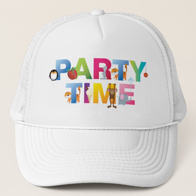 Gorra De Camionero tiempo del fiesta para (Anverso)