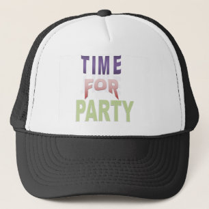 Gorra De Camionero Tiempo Para Fiesta