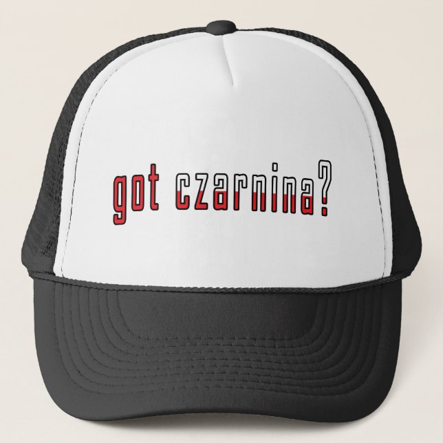 Gorra De Camionero ¿tiene czarnina? Bandera (Anverso)
