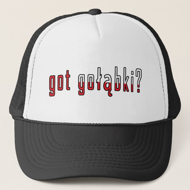 Gorra De Camionero ¿tiene golabki? Bandera (Anverso)