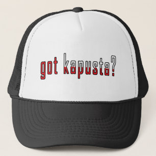 Gorra De Camionero ¿tiene kapusta? Bandera