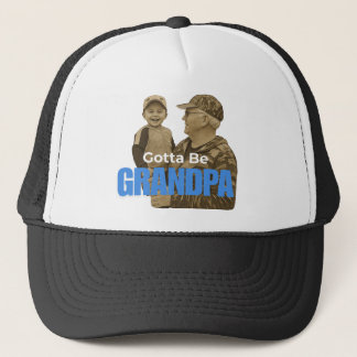 Gorra De Camionero Tiene que ser el abuelo Clase Retro Vintage Camufl