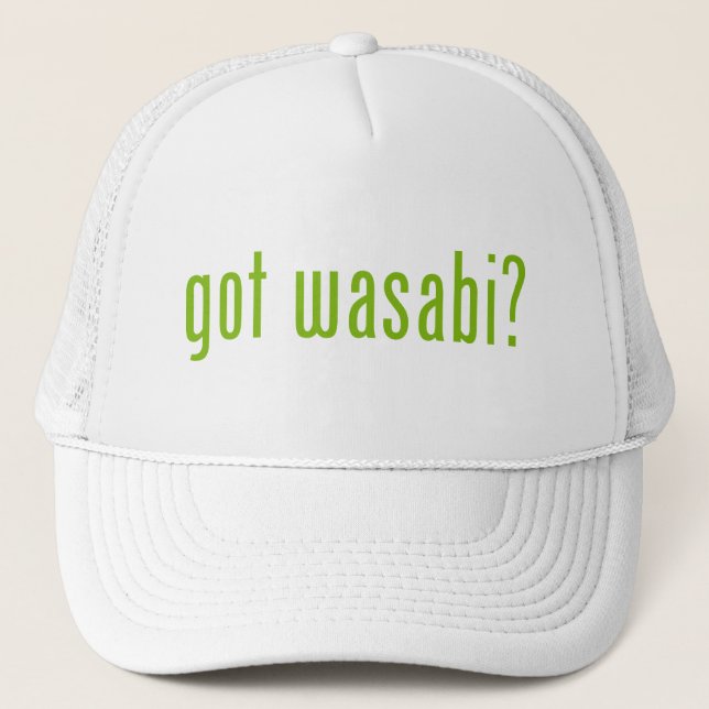 Gorra De Camionero ¿tiene wasabi? (Anverso)