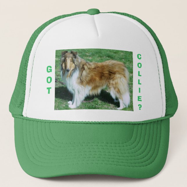 GORRA DE CAMIONERO ¿TIENES, COLLIE? (Anverso)