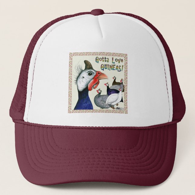 Gorra De Camionero ¡Tienes que amar a Guineas! (Anverso)