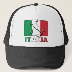 Gorra De Camionero Tierra de la bandera de Italia