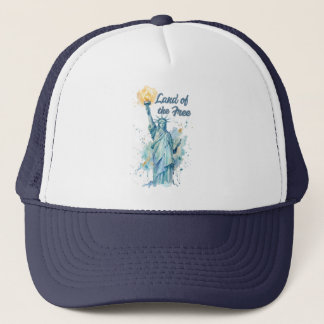 Gorra De Camionero "Tierra de los libres - Estatua de la Libertad acu