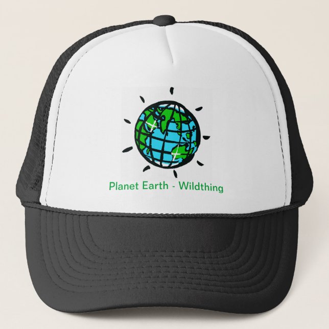 Gorra De Camionero TIERRA Planetaria - Vida silvestre - Conservación  (Anverso)