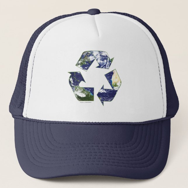 Gorra De Camionero Tierra - reciclando (Anverso)