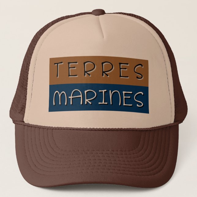 Gorra De Camionero Tierras marinas (Anverso)