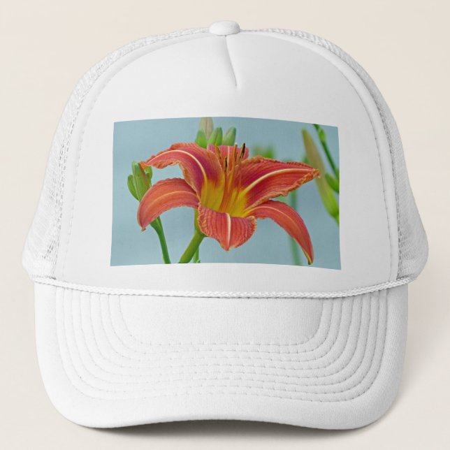 Gorra De Camionero Tiger Daylily (Anverso)