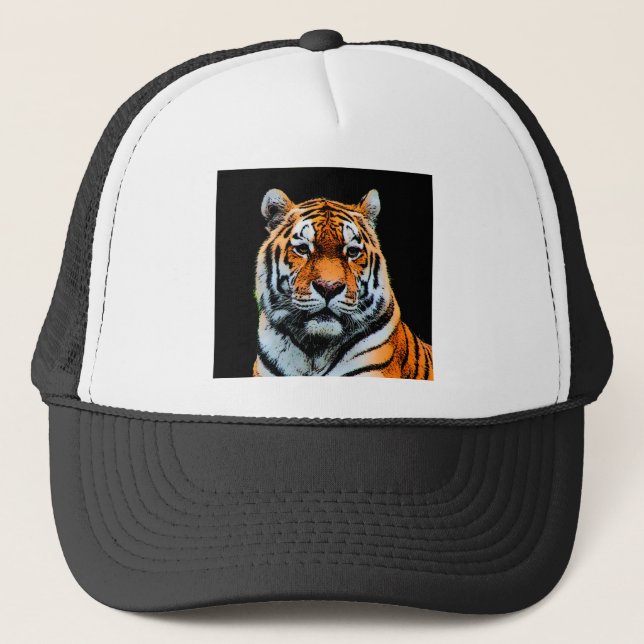 Gorra De Camionero Tiger Eye Inspirador (Anverso)