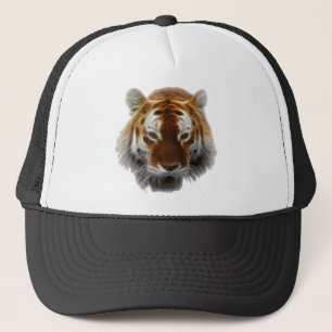 Gorra De Camionero Tiger Fractal