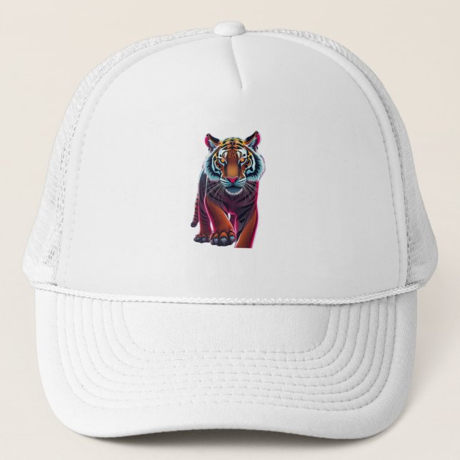 Gorra De Camionero „Tiger – König des Dschungels“ (Anverso)