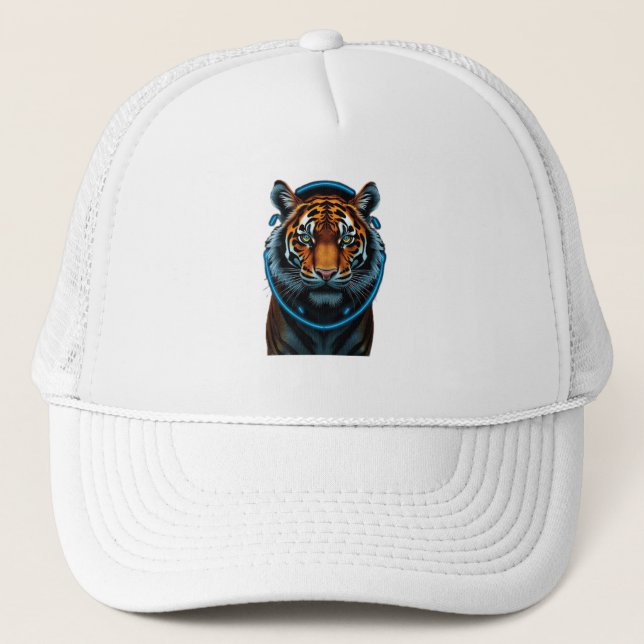 Gorra De Camionero „Tiger – König des Dschungels“ (Anverso)