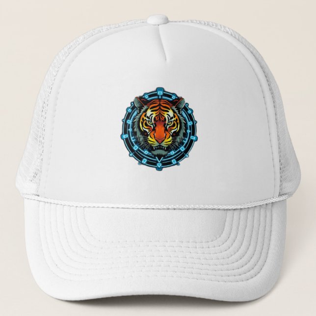 Gorra De Camionero „Tiger – König des Dschungels“ (Anverso)